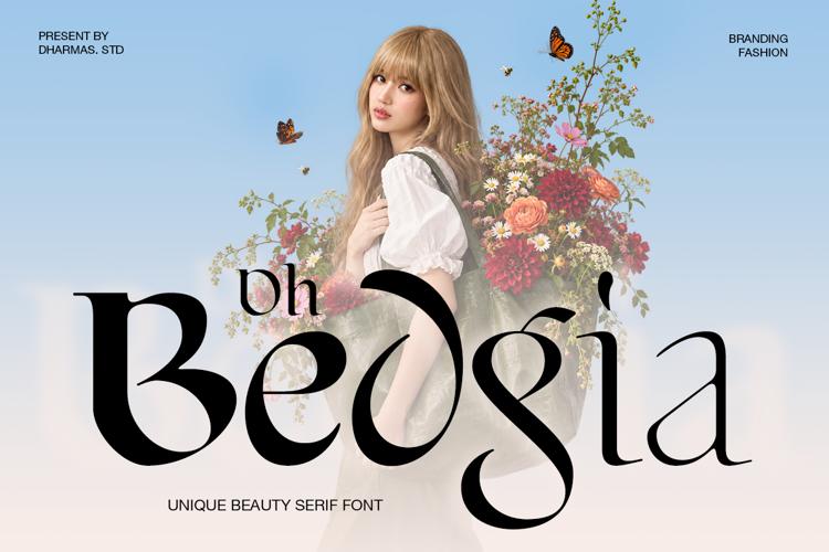 Preview of Dh Bedgia Font