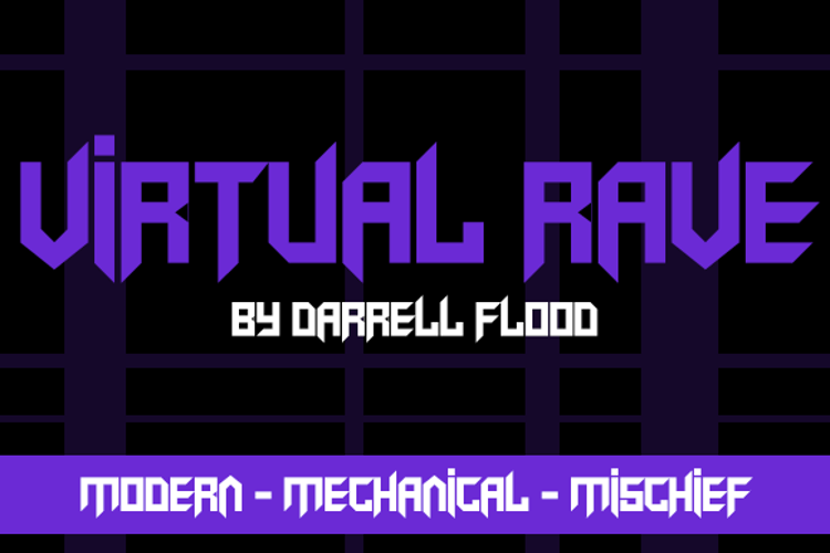 Virtual Rave Font