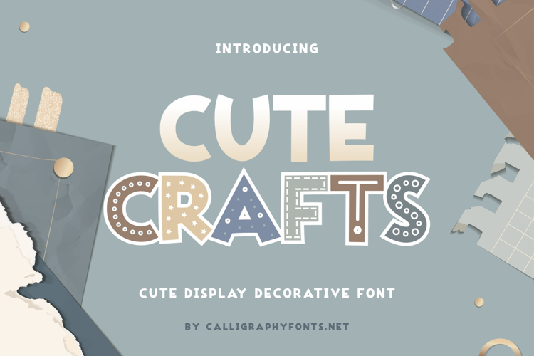 Cute Crafts Font