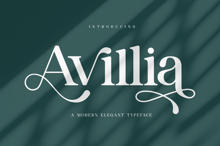 Preview of Avillia Font