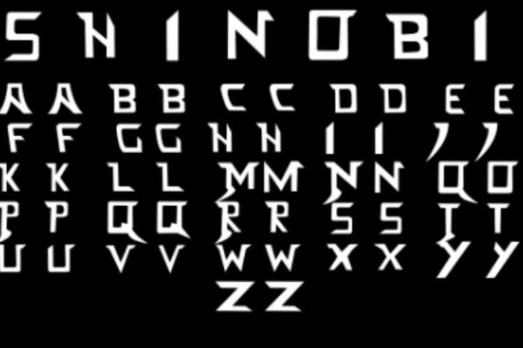 Shinobi Font