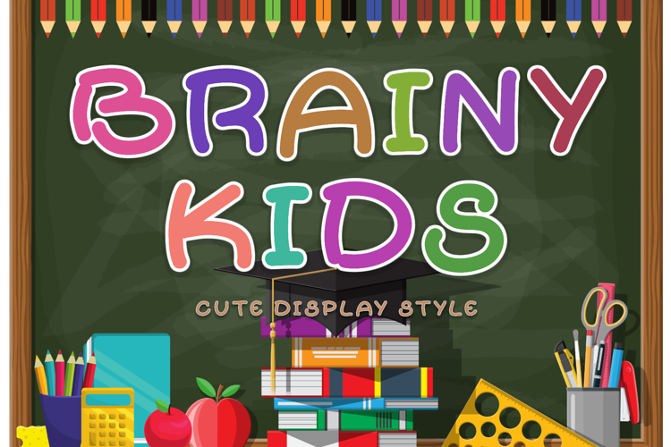 Brainy Kids Font