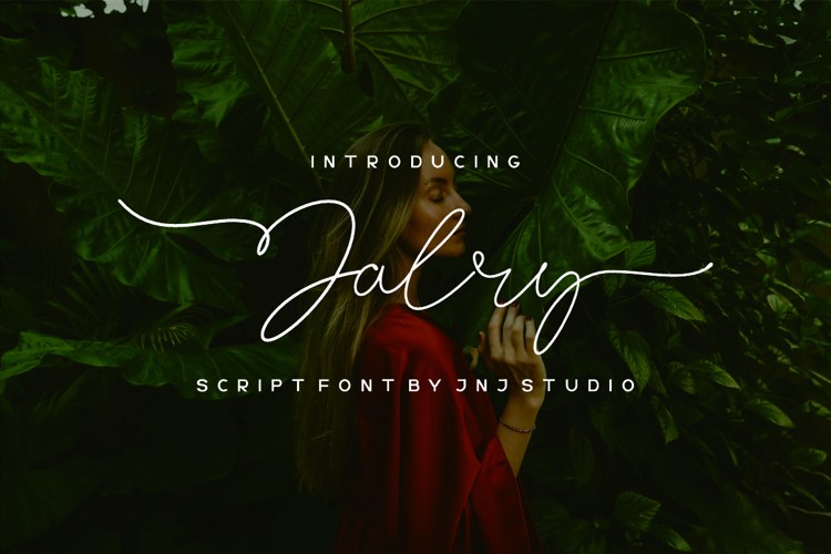Preview of Jalry Script Font