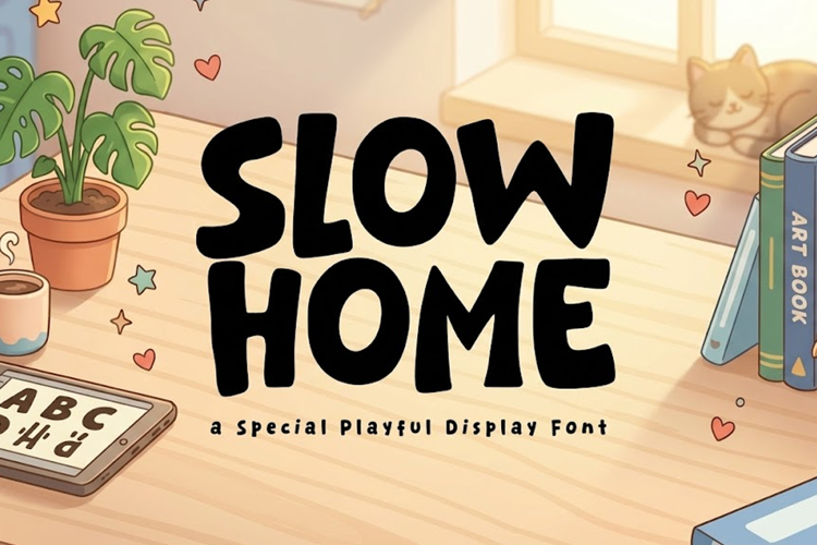 Preview of Slow Home Font