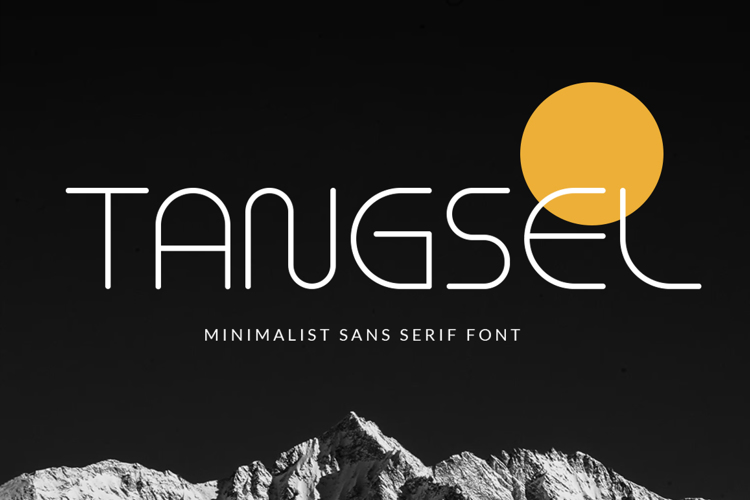 Tangsel Font