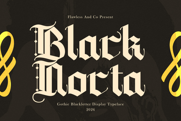Preview of BLACK NOCTA Font