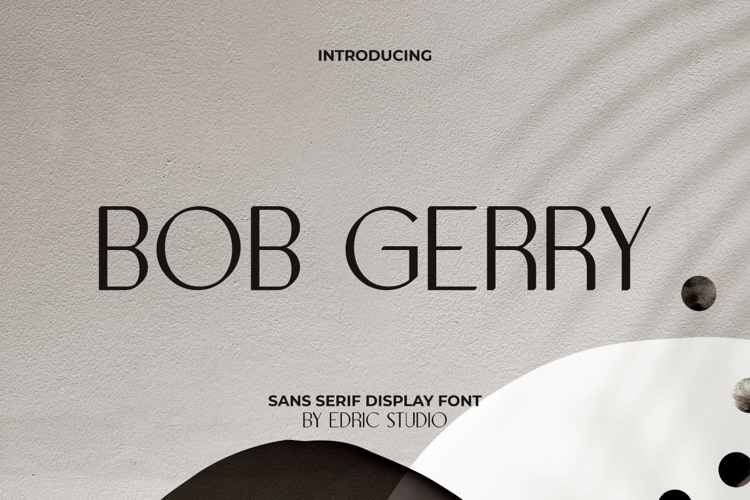 Bob Gerry Font