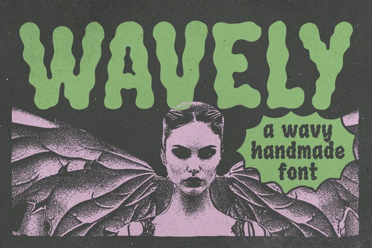 Preview of Wavely Font