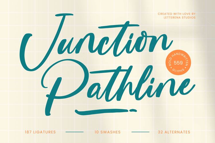 Junction Pathline VERSION Font