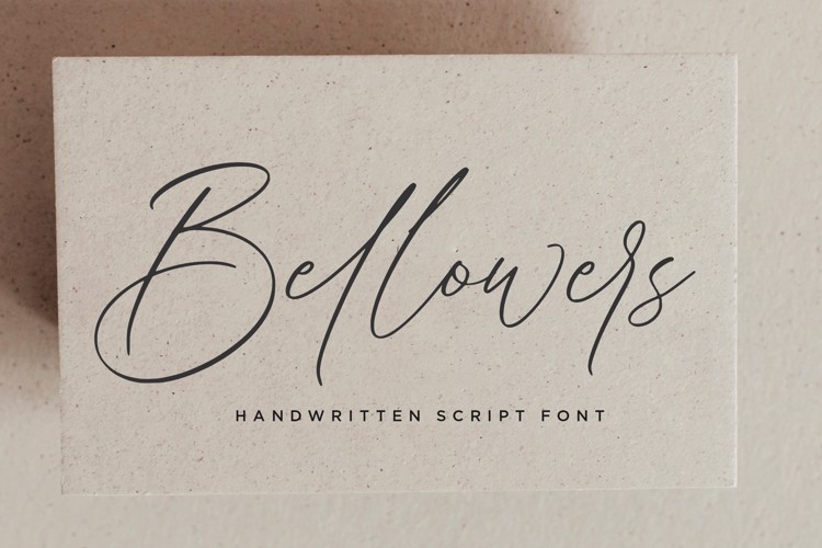 Bellowers Font