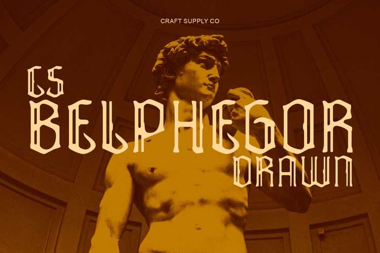 Preview of CS Belphegor Drawn Font