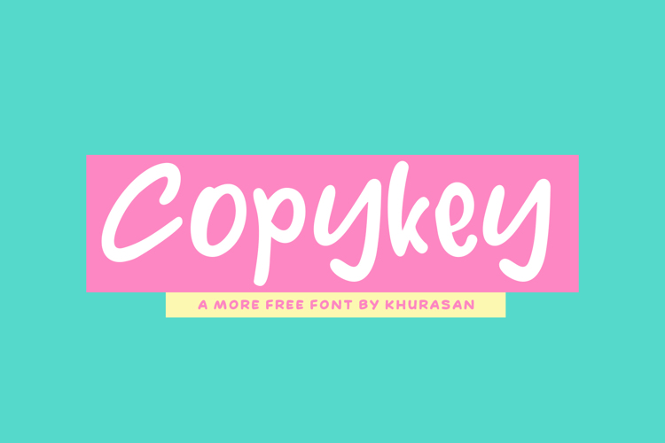 Copykey Font