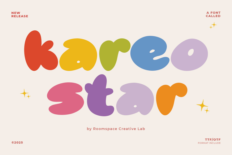 Preview of Kareo Star Font