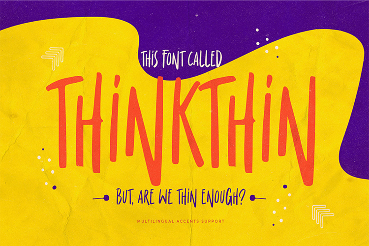Thinkthin Font