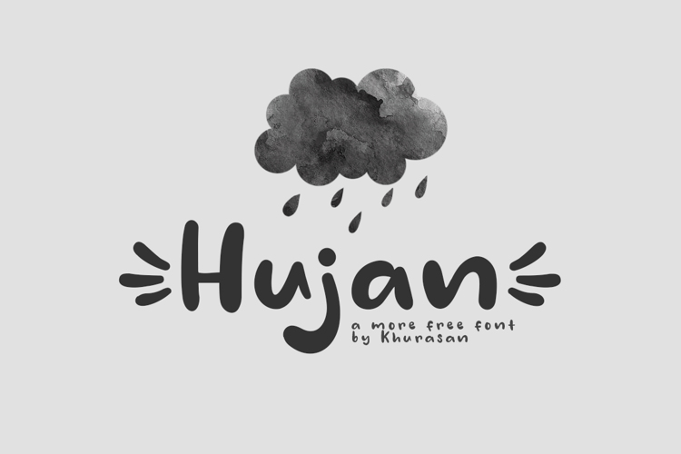 Hujan Font