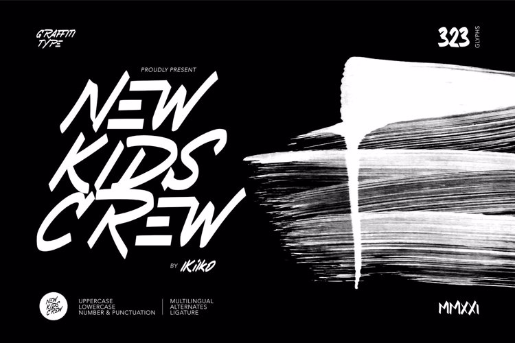 New Kids Crew Font