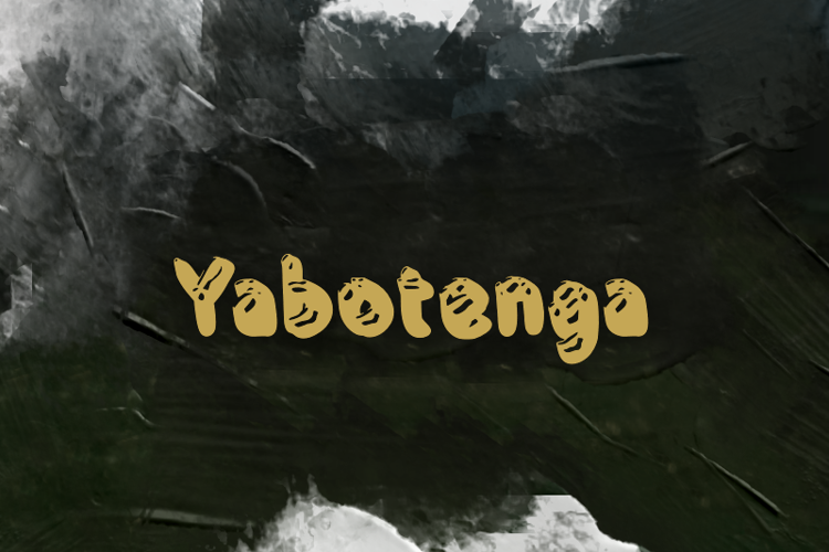Preview of y Yabotenga Font