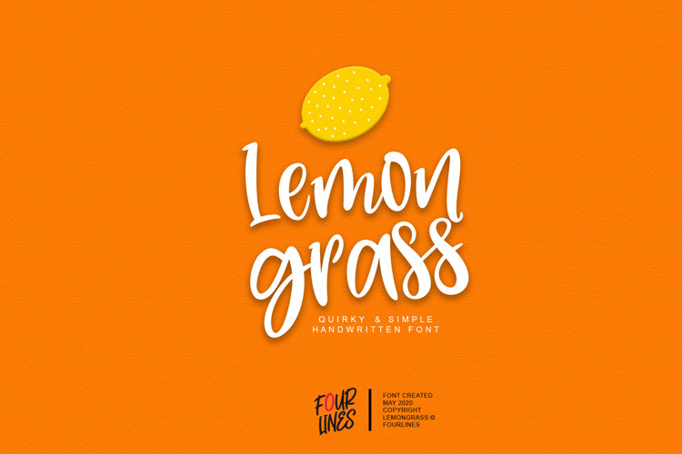 Lemon Grass Font