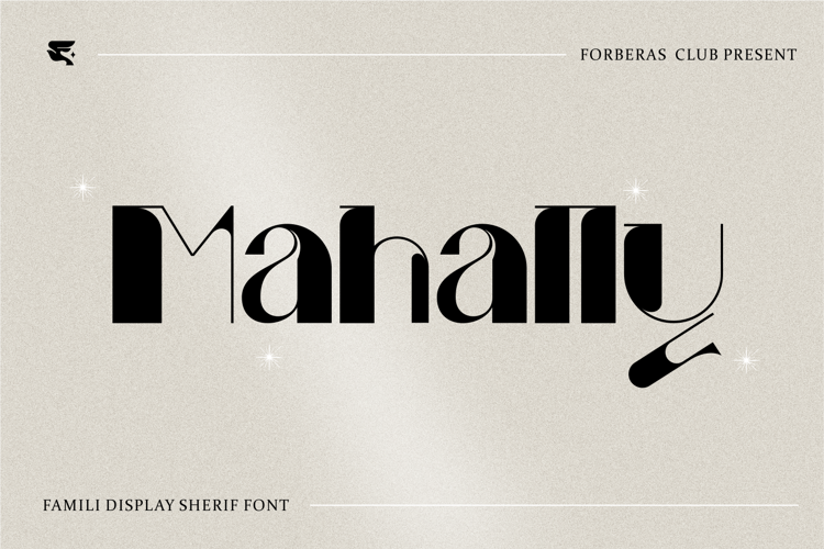 Mahally Font