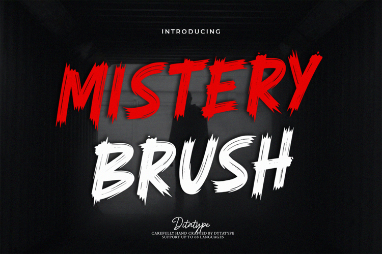 Mistery Brush Font
