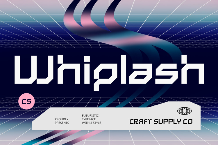 Preview of CS Whiplash Font