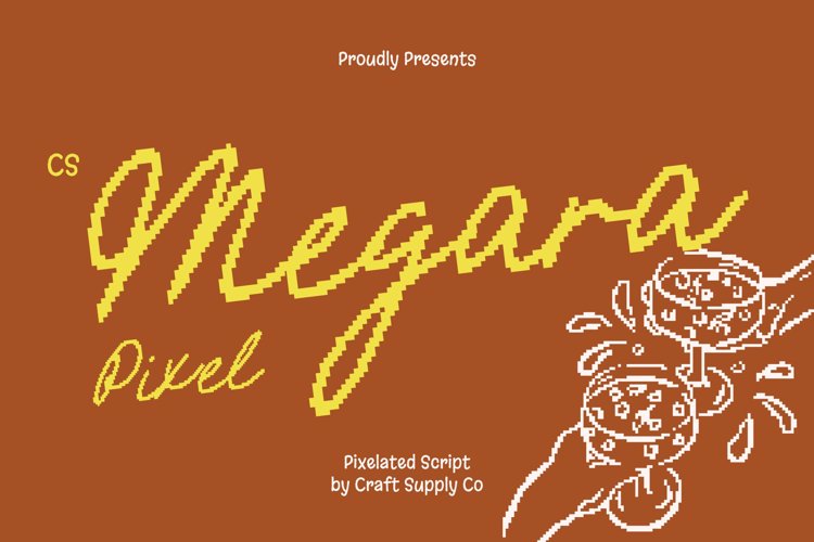 Preview of CS Megara Pixel Font