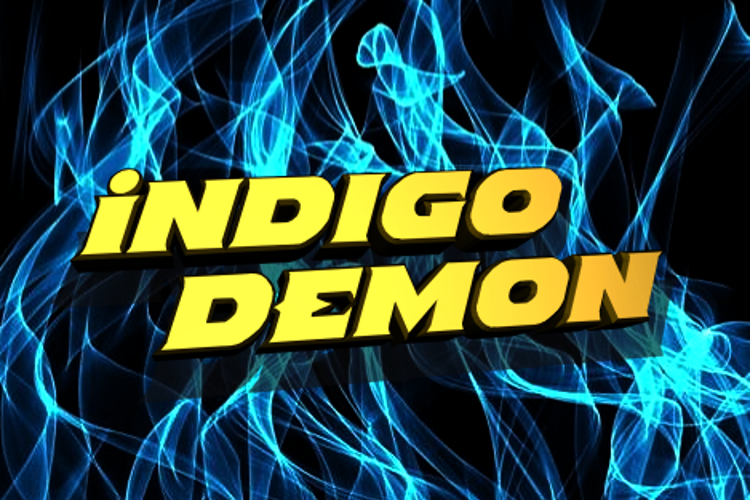 Indigo Demon Font