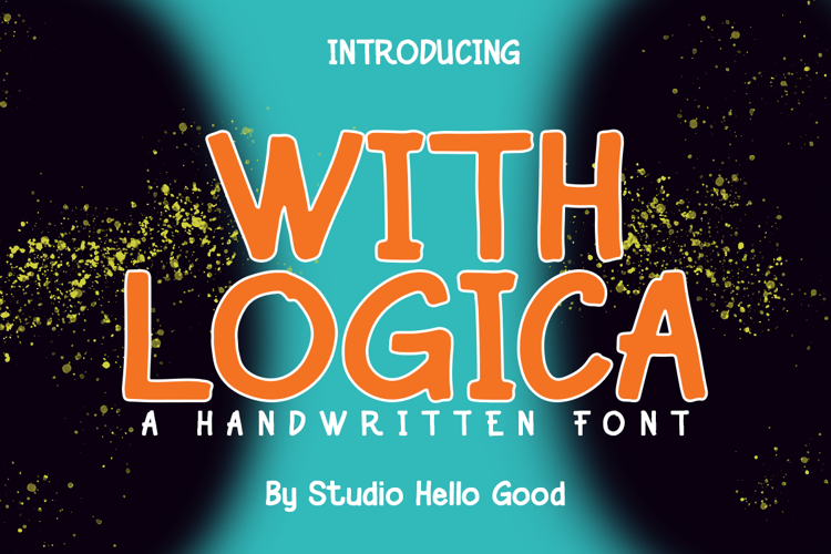 With Logica Font