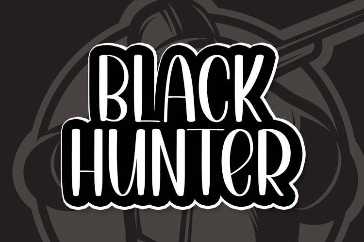 Black Hunter Font