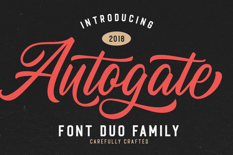 Autogate Font