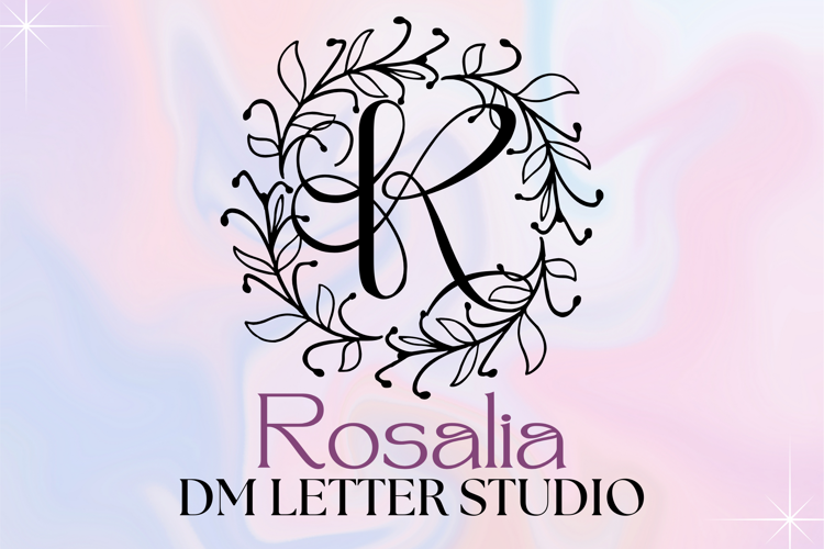 Preview of Rosalia Wreath Font