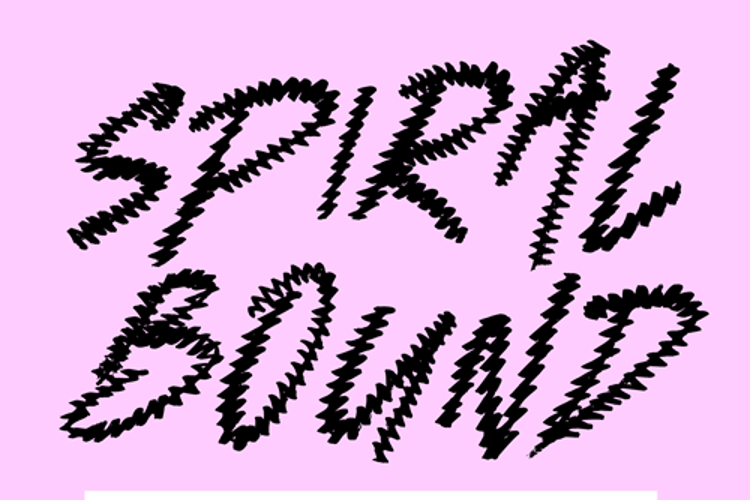 Spiral Bound Font