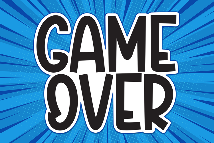 Game Over Font