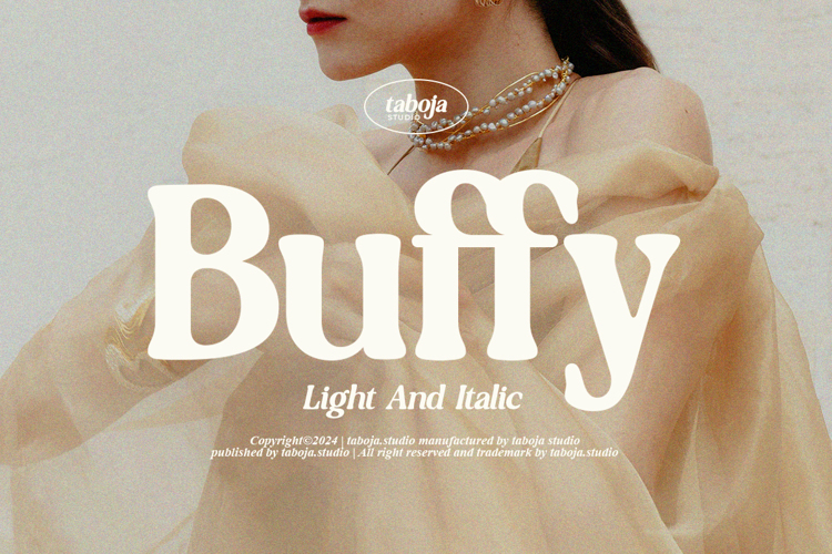 Preview of TBJ Buffy Light Font