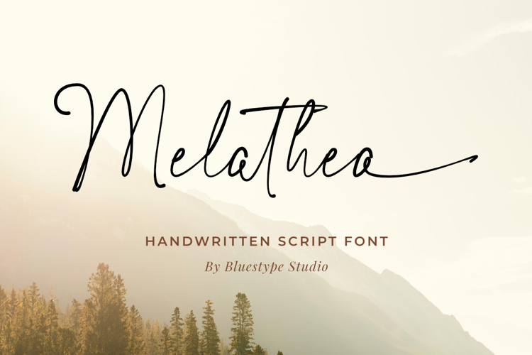 Preview of Melathea Font