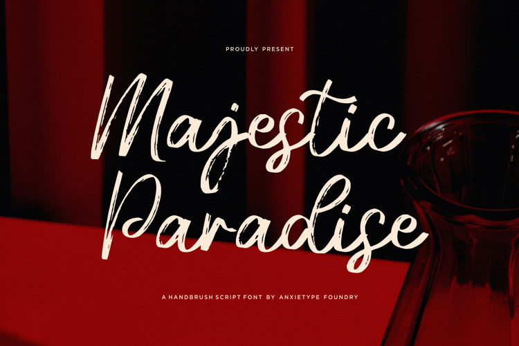 Majestic Paradise Font