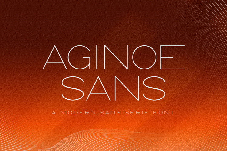 Aginoe Sans Font
