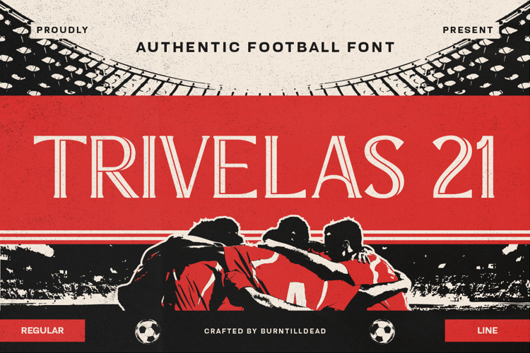 Preview of Trivelas 21 Font