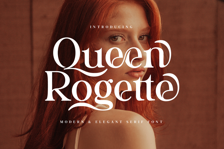 Preview of Queen Rogette Font