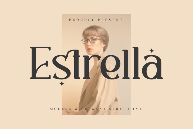 Preview of Estrella Font