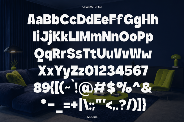 Preview of Mogrel Font