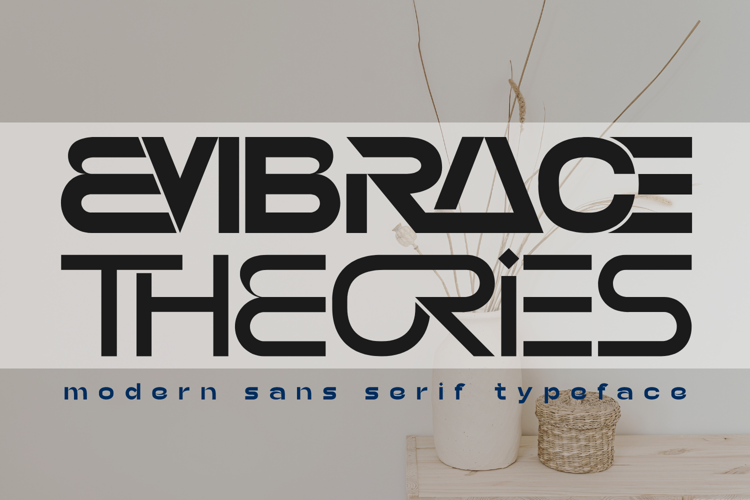 EMBRACE THEORIES Font