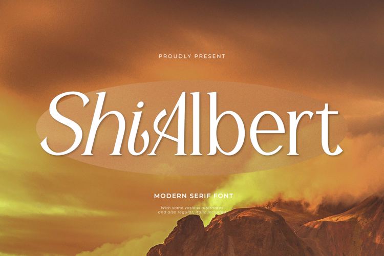 Shialbert Font