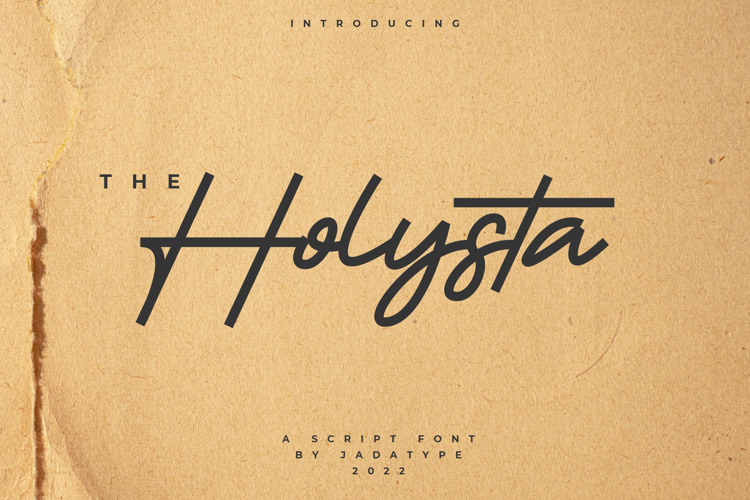 Holysta Font