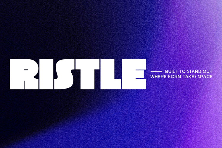 Preview of Ristle Font