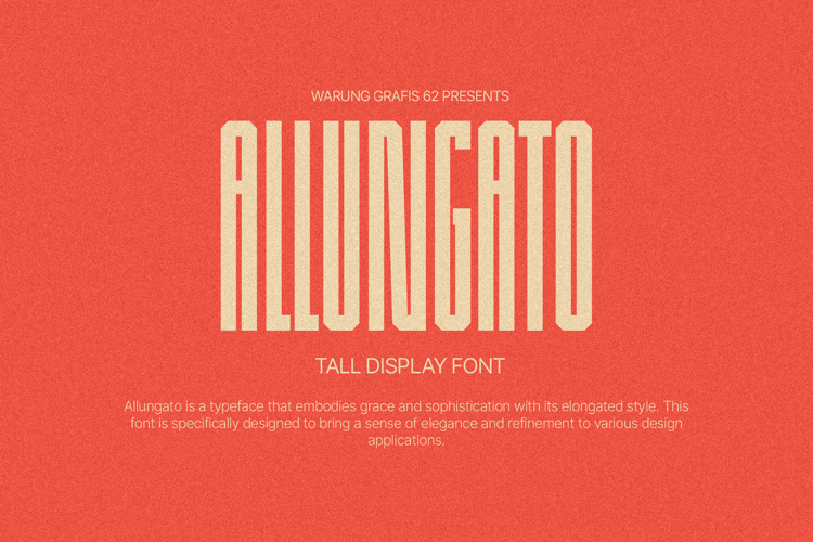 Allungato Font