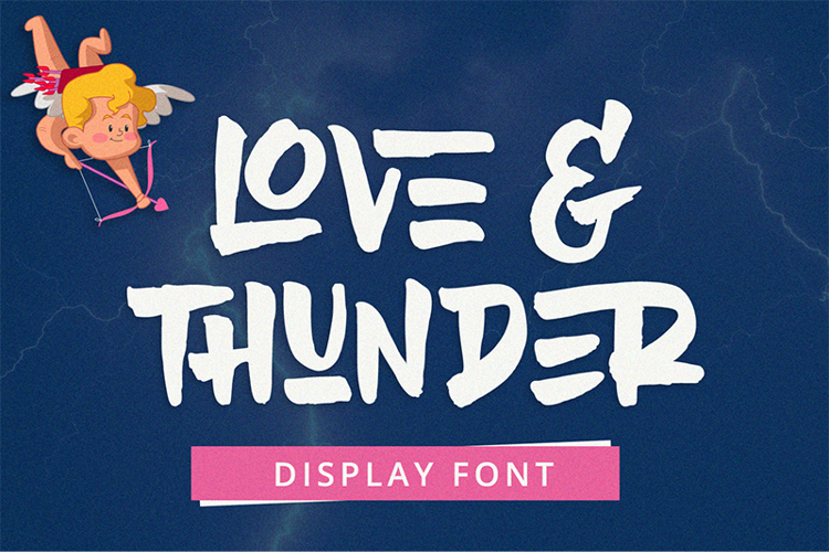 Love & Thunder Font