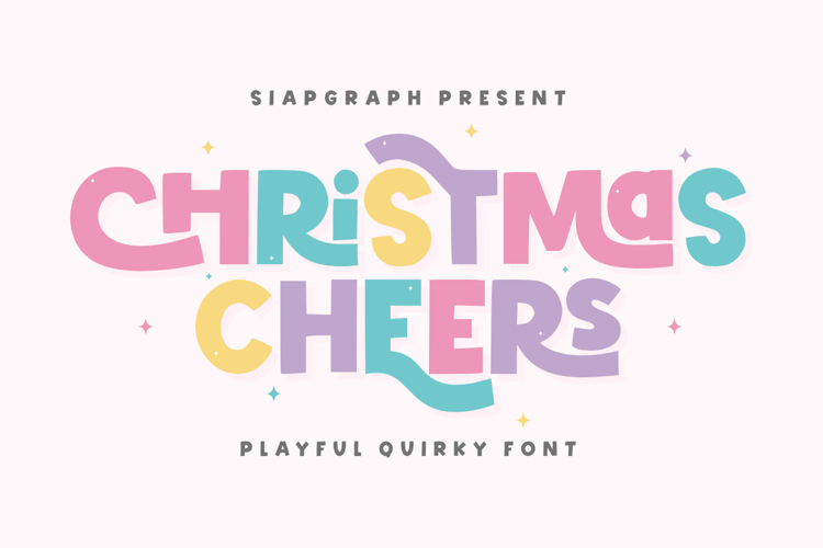 Preview of Christmas Cheers Font