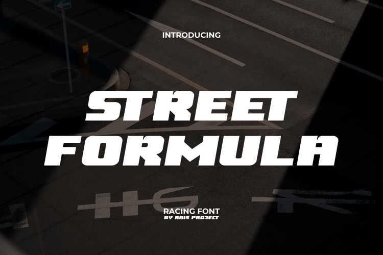 Preview of Street Formula Font
