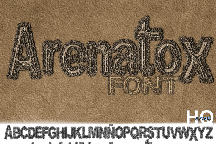 Arenatox font